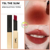 Son YSL Yves Saint Laurent Rouge Pur Couture The Slim Batom Matte Tom - 34