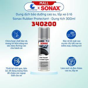 Bảo dưỡng cao su, giăng cao su, lốp cho xe hơi Rubber protectant Sonax 340200