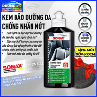 Sonax Kem Bảo Dưỡng Da Ghế Chống Nhăn - SONAX Leather Care250ml - Sonax 291141 - Nhập khẩu Đức - Bảo Dưỡng Da Ghế Ô Tô