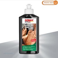 Sonax Leather care kem dưỡng da xe ô tô, ghế da, đồ da nội thất 291141