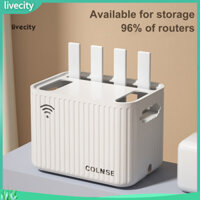 Sống động| Bộ định tuyến Hộp lưu trữ dây Wifi dung lượng lớn Hộp phân loại cáp mạng Đồ dùng gia đình