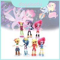 Sống động My 12cm Little Pony Tình bạn là bộ búp bê Pvc ma thuật với thiết kế đầy màu sắc Bảy