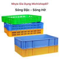 Sóng Nhựa Bít - SÓng Nhựa Hở, Khay Nhựa Đựng Đồ- Việt Nhật  Bền Lâu, Cứng Cáp.