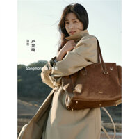 Songmont Yamashita Yousongmont Real Shot Túi Du Lịch Cặp Nam Nữ Da Bò