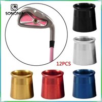 Sonia 12 Miếng Sắt Ferrule 0.370 '' Trục Thép Côn Sắt Hợp Kim Nhôm Ferule