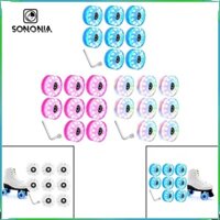 Sonia 8x Con Lăn Trượt Bánh Xe Phần Ngoài Trời Trong Nhà 58 Mm Ván Trượt Thoải Mái Con Lăn Đa Năng Trượt Băng Bánh Xe Vòng Bi Lắp Đặt