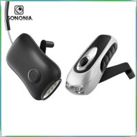 Sonia Tay Quay Dynamo Đèn Pin Cắm Trại Đèn Pin Cầm Tay Chống Nước Cho