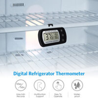 SONIAR Cầm tay Treo Điện lạnh Tủ đá Màn hình LCD Nhiệt kế tủ đông Dụng cụ nhà bếp Tủ lạnh Đồng hồ đo nhiệt độ