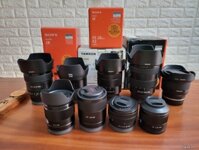 Sony 24-105 F4 G / FE 24F1.4 G / Batis 25F2 / CZ 24-70 F4 / cZ 55F1.8