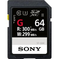 SONY 64GB SF-G SERIES UHS-II SDXC