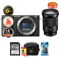 Sony a6400 (Chính hãng) (Thẻ Nhớ 64GB + Túi Máy Ảnh + Bộ Vệ Sinh, Kèm Lens Sony E 18-105mm f/4)