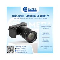 Sony A6400 + Lens Sony 18-105mm