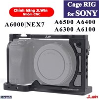 SONY A6500 A6400 A6300 A6000 JLWin | Khung bảo vệ rig cage lồng máy ảnh quay video bảo vệ SONY A6100 A6300 A6400 A6500