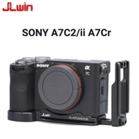 Sony A7C2 A7CR JLWin | L-plate giá đỡ khung bảo vệ handcase hand grip Lplate L bracket Sony A7C2 A7CR A7Cii
