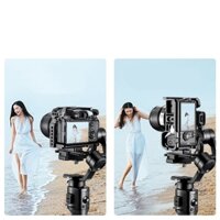 Sony A7M4 A7M3 A7R4 A7S4 A9 A9ii RIG Cage Khung bảo vệ Giá treo phụ kiện máy ảnh cho A74 A7IV A7R4 A7S3 A9 nhôm CNC