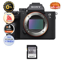 Sony Alpha a7 III (Chính hãng) (Body Only, Thẻ Nhớ 64GB)