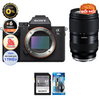 Sony Alpha a7 III (Chính hãng) (Thẻ Nhớ 64GB + Bộ Vệ Sinh, Kèm Lens Tamron 28-75mm f/2.8 G2)
