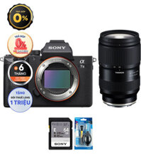 Sony Alpha a7 III (Chính hãng) (Thẻ Nhớ 64GB + Bộ Vệ Sinh, Kèm Lens Tamron 28-75mm f/2.8 G2)