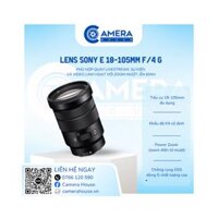 Sony E 18-105mm f4 G