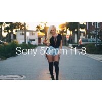 Sony E 50mm f/1.8 Đen - Bạc | Chính hãng