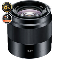 Sony E 50mm f/1.8 OSS (Đen/Bạc) (Chính hãng) (Black)