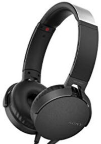 Sony MDR-XB550AP Over-ear Headphone Black