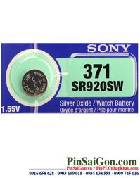 Sony SR920SW _Pin 371; Pin đồng hồ Sony SR920SW _Pin 371 silver oxide 1.55v