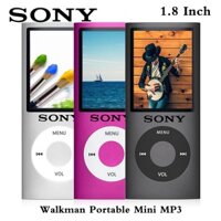 Sony Walkman Di Động 1.8 Inch Mini MP4 MP3 Máy Nghe Nhạc Radio Có Tai Nghe