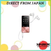 SONY Walkman S Series 4GB NW-S313: MP3 player with Bluetooth, up to 52 hours of continuous playback, includes earphones, 2017 model in light pink NW-S313 PI.