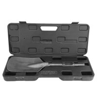 SOONHUA Chrome Steel Clay Spade Scoop Chisel Bit For Electric Breaker with Plastic Box Black