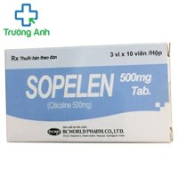 Sopelen 500mg - Thuốc điều trị rối loạn tuần hoàn não hiệu quả