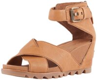 Sorel Women's Joanie Sandal Ii Camel Brown Ankle-High Leather - 7.5M