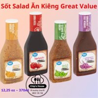 SỐT ĂN KIÊNG GREAT VALUE ướp thịt, hải sản, rau củ cho người eat clean, gym, diet, keto, ăn kiêng, tiểu đường