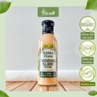 Sốt ăn kiêng không đường Walden Farms 0 calo 12oz, chai 355ml, Dầu dùng trực tiếp trộn salad sốt chấm