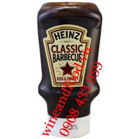 Sốt BBQ Classic Barbecue Heinz Rich Smokey 480g