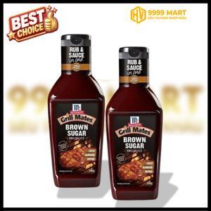Sốt BBQ hiệu McCormick vi đường nâu “Brown Sugar” – chai 500g