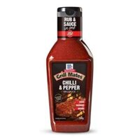 Sốt BBQ Vị Ớt & Tiêu, Grill Mates, Chilli & Pepper BBQ Sauce (500g) - MCCORMICK