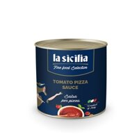Sốt Cà Chua - Pizza Sauce Chuyên Dùng Cho Pasta Và Pizza Hộp 2.5 Kg La Sicilia Italia