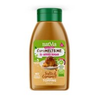SỐT CARAMEL MUỐI KHÔNG ĐƯỜNG Natvia Salted Caramel Topping, No Added Sugar, 250ml