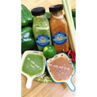 Sốt chấm hải sản_combo 2 chai muối ớt xanh 700g