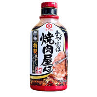 Sốt Chấm Ướp Thịt Nướng Kikkoman Vị Cay Vừa 400G [HÀNG NỘI ĐỊA NHẬT BẢN]