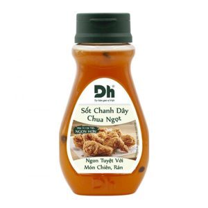 Sốt chanh dây chua ngọt Dh Foods chai 200g