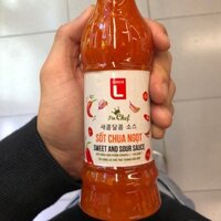 Sốt chua ngọt Lotte siêu tiện dụng