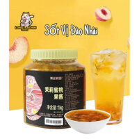 Sốt Đào Nhài Boduo ( 1kg) Pha Trà hoa quả- Trà sữa