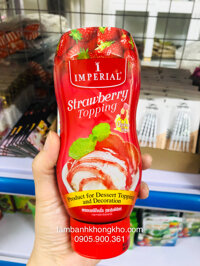 Sốt dâu topping Imperial