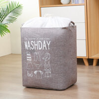 Sọt Đựng Quần Áo Bẩn Túi Đựng Đồ Đa Năng - Xám