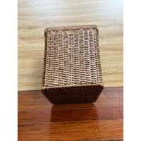 Sọt Đựng Rác Giả Mây , Sọt Đựng y phục Kiểu Mây Tre Đan Vantage , hàng đẹp giá rẻ