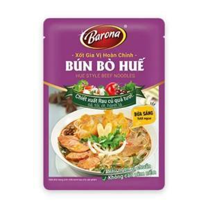 Sốt gia vị hoàn chỉnh Barona Bún Bò Huế 80g