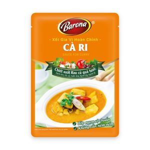 Sốt gia vị hoàn chỉnh Barona Cà Ri 80g
