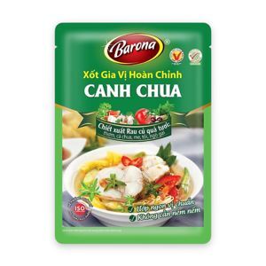 Sốt gia vị hoàn chỉnh nấu canh chua Barona gói 80g